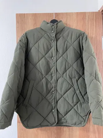 JOHNBULL 젬블 스탠드 카라 자켓 올리브 M 사이즈