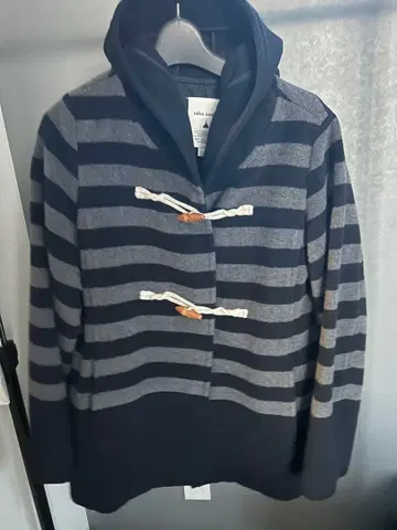 후드 부착 더플 코트 니코앤드 - L