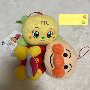 [ 새상품 ] 호빵맨 봉제 인형 세트