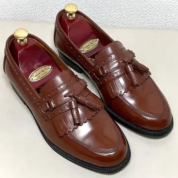 KING'S 태슬 로퍼 브라운 24.5EEE 캐주얼 가죽 신발