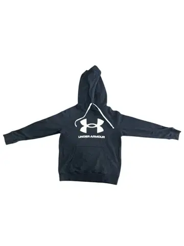 언더 아머 블랙 후드티