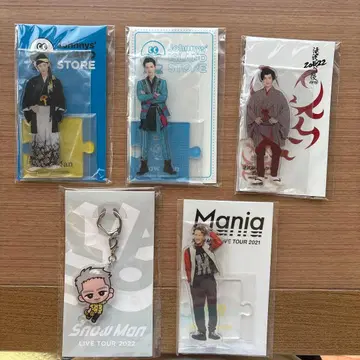 Snow Man 이와모토 히카루 아크릴 스탠드 5점 세트