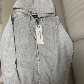 새상품 1PIU1UGUALE3 그레이 풀 집업 후드티