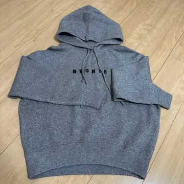 야마다야 스콧 클럽 니트 후드티