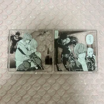 DEATHNOTE 아크릴 시계 부품 플레이트 야가미 라이토 미사마