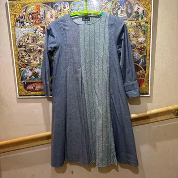 Potion No.18 긴팔 무릎 기장 원피스 그레이 계열