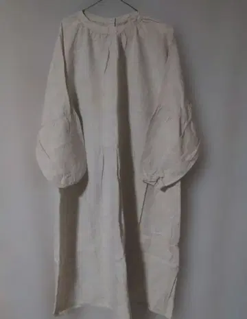 [ 새상품 ] 사만사 모스모스 전후 착용 2WAY 린넨 원피스 아이보리