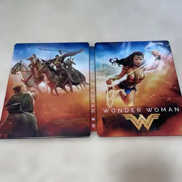원더우먼 Blu-ray 해외판 스틸북 사양