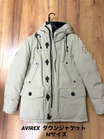 [ 새상품급 ] AVIREX 다운 자켓 M 사이즈