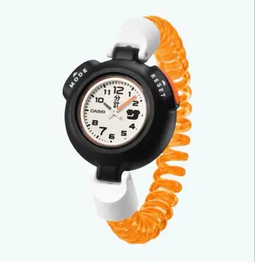 사우나 시계 CASIO 카시오 SAN-100H-7BJR 오렌지