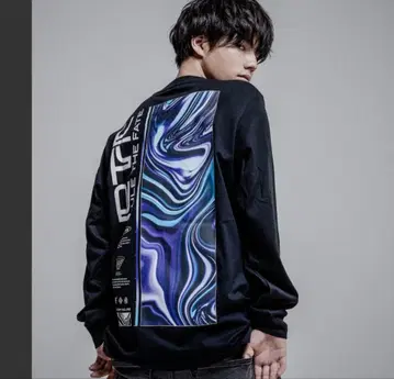 RULE THE FATE 블랙 롱T 사이즈 1