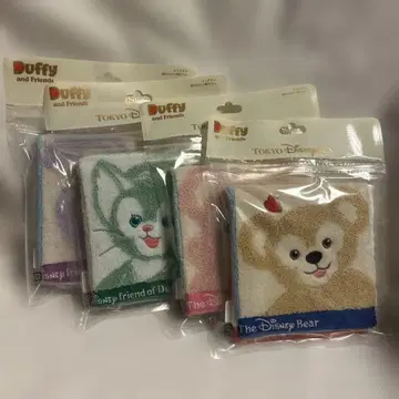 더피 셰리메이 젤라토니 스텔라루 미니 타월 손수건 4세트