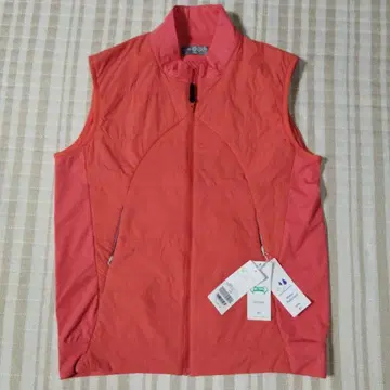 혼마 골프 스트레치 베스트 M 오렌지 컬러 캡 포함