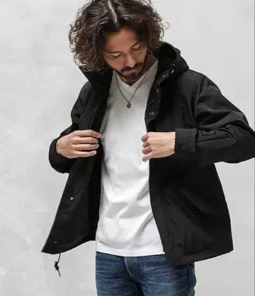 나노 유니버스 T/C 숏 모즈 블루종 아우터