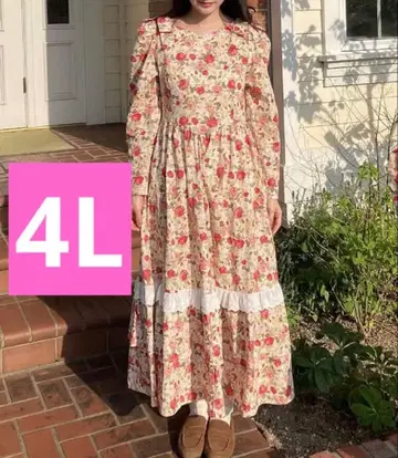 시마무라 maihee 클래시컬 꽃무늬 원피스