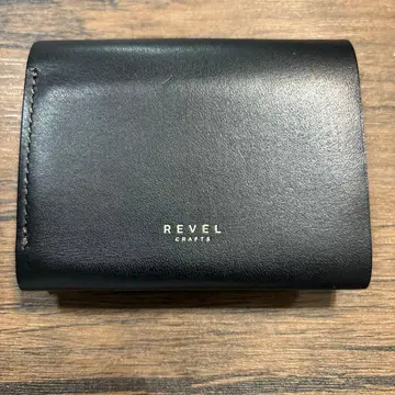 새상품급 REVEL 레벨 지갑 남성용 여성용 블랙