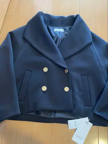 snidel 네이비 숏코트