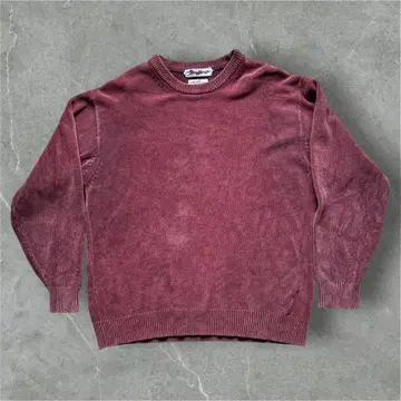 베이플로우 파인 데이즈 컬러 니트 와인 레드 사이즈 3