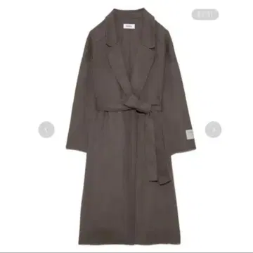 새상품급 SNIDEL sustainable 리버 코트 다크 브라운