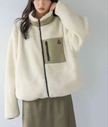 [ unisex ] GERRY 보아 ZIP 블루종 LOWRYSFARM