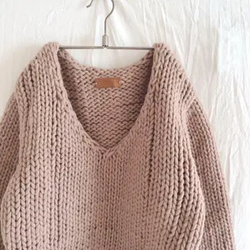 TODAYFUL V넥 핸드 니트