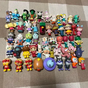 [ 기간 한정 판매 ] 호빵맨 피규어 세트 52개