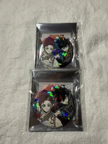 블루 록 마즐 홀로그램 캔뱃지 이토시 린 이토시 사에