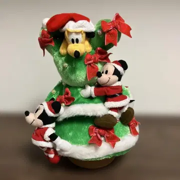 미키 플루토 미니 크리스마스 트리 봉제 인형 2008년제