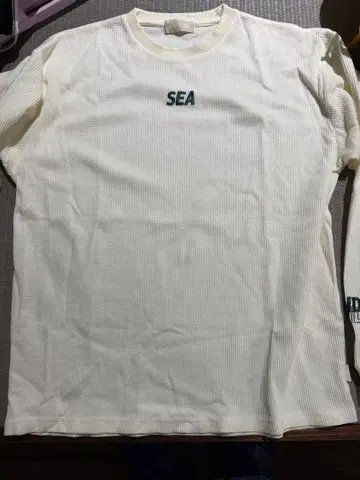 SEA 로고 긴팔 티셔츠