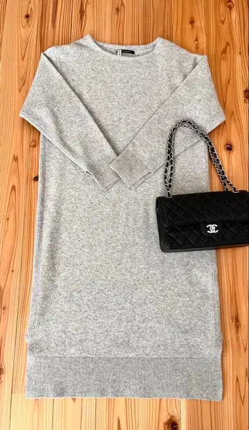 새상품급 투모로우랜드 MACPHEE 니트 원피스 클리닝 완료 36