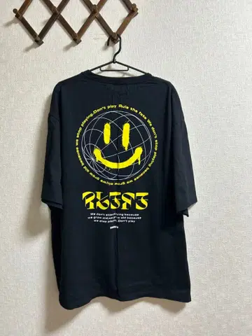 RULE THE FATE 블랙 T셔츠 사이즈 2