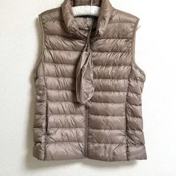 수납 봉투 포함 새상품급 L 라이트 다운 베스트 컴팩트하고 가벼운 여성용