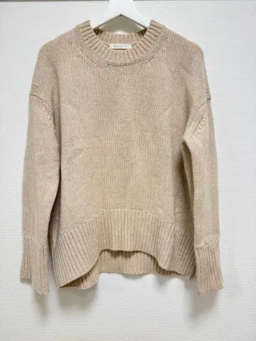 GALERIE VIE 파인 울 크루넥 풀오버