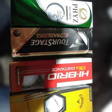 새상품 골프 볼 세트