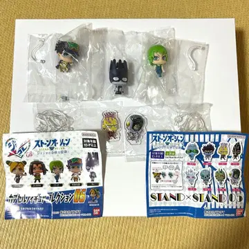 죠죠의 기묘한 모험 스톤 오션 캡슐 피규어 스탠드
