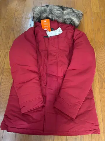 UNIQLO 울트라 웜 다운 코트 M 레드