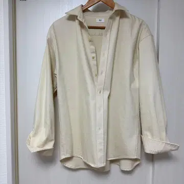 RHC 크림색 두꺼운 원단 긴팔 셔츠