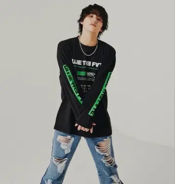 RULE THE FATE 롱 T셔츠 사이즈 2