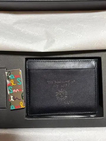 Paul Smith 블랙 가죽 카드 케이스