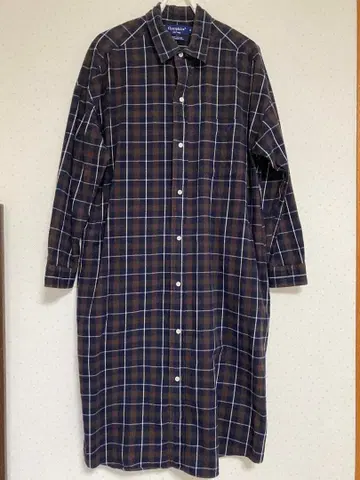 Gymphlex 체크 무늬 셔츠 원피스