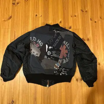 DISCOVERED 블랙 MA-1 자켓 L