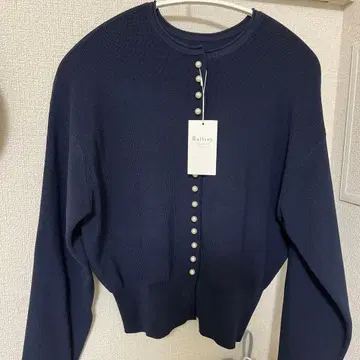 새상품 택 포함 Ballsey 네이비 긴팔 니트 가디건