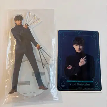 Zero뮤 코토미네 키레이 아크릴 스탠드 클리어 카드