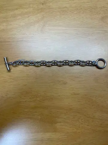 스테인리스 스틸 체인 팔찌 약 20cm