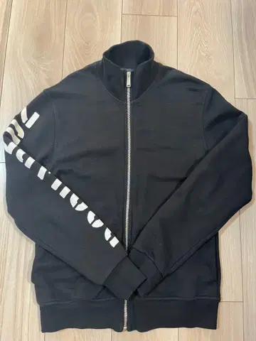 DSQUARED2 블랙 집업 점퍼