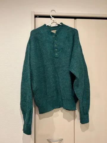 L.L.Bean 헨리넥 스웨터 그린