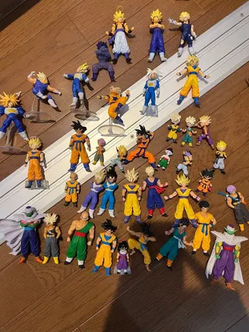 기간 한정! 드래곤볼 피규어 HG 90체 초과 외 세트