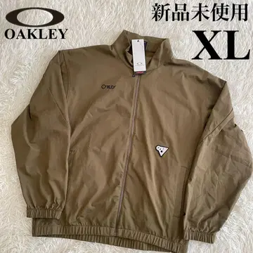 새상품 오클리 트랙 자켓 지퍼 자켓 골프 브라운 XL
