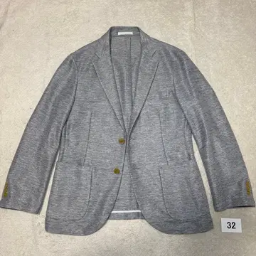 32 컨디션 최상 매킨토시 철학 테일러드 자켓 그레이 봄/여름