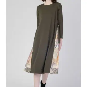 graniph 그라니프 뮈샤 긴팔 원피스 황도 12궁 스카프 패턴